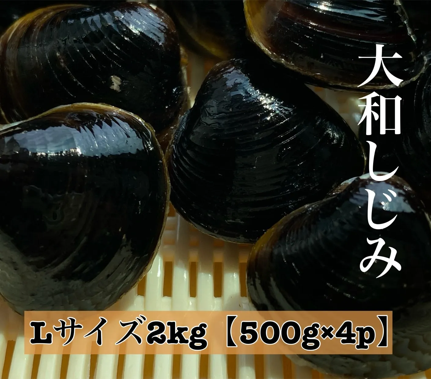 しじみ Lサイズ 2kg (500g×4)